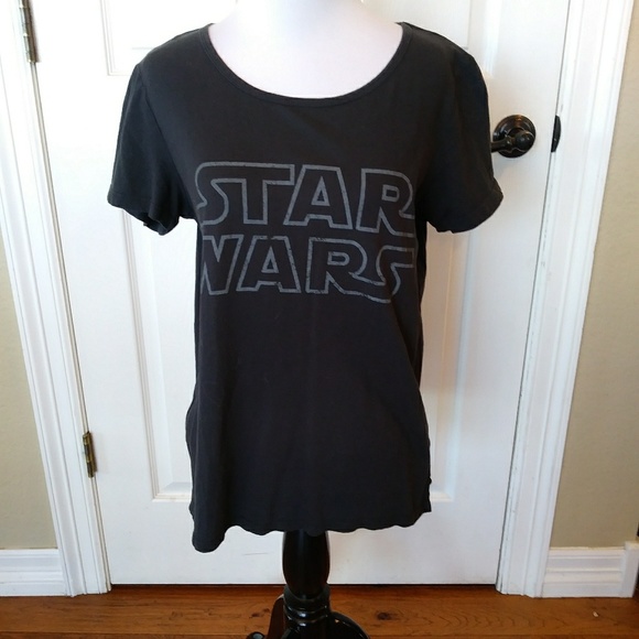 Star Wars Tops - M Star Wars Grey Tee